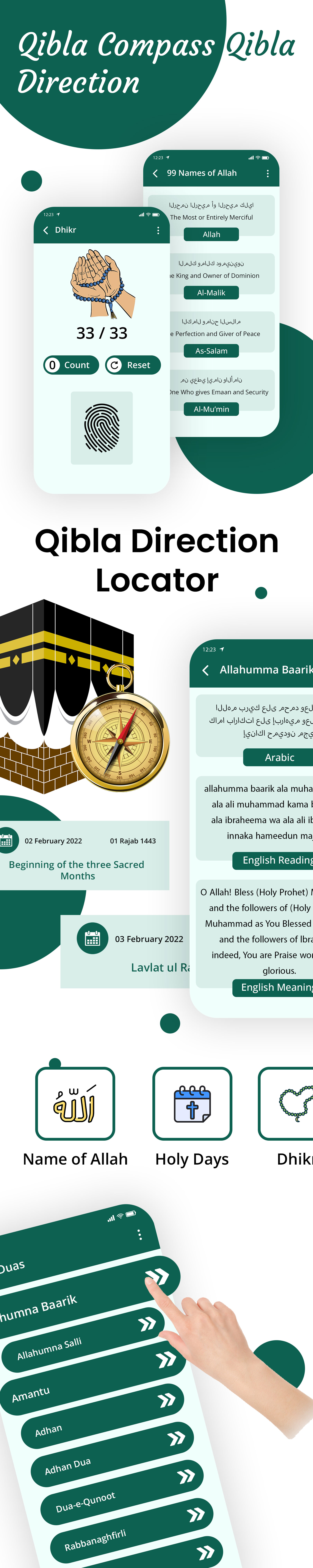 Qibla Compass Qibla Direction Quran Qibla Finder Qibla Connect